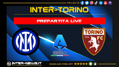 Inter-Torino live prepartita