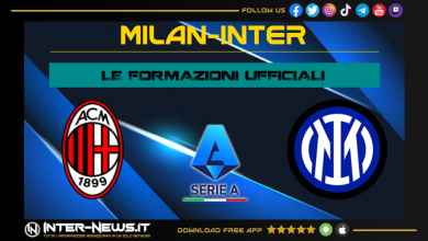 Milan-Inter | Formazioni ufficiali del Derby di Milano in Serie A