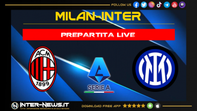 Milan-Inter live prepartita