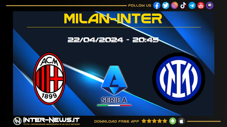 Milan Inter, via al countdown! Appena partito il primo appuntamento
