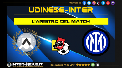Udinese-Inter arbitro