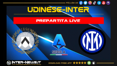 Udinese-Inter live prepartita
