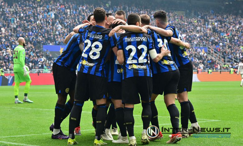Esultanza Inter (Photo by Tommaso Fimiano/Inter-News.it ©)