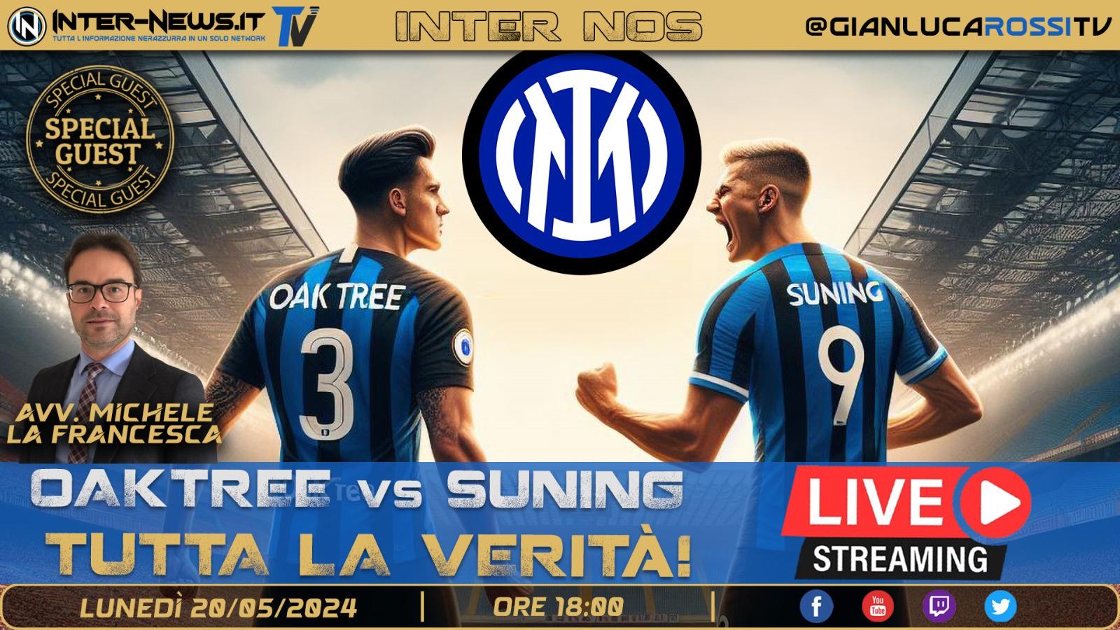 VIDEO ? Suning Oaktree, la verità sul futuro dell’Inter! | Inter NOS con Rossi