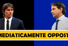 Antonio Conte e Simone Inzaghi messi contro se si parla di Inter