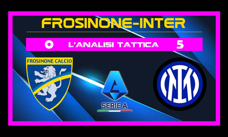 Analisi tattica Frosinone Inter (0 5): casa tira, trasferta segna (e para)