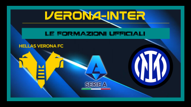 Hellas Verona-Inter | Formazioni ufficiali Serie A