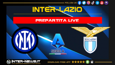 Inter-Lazio live prepartita