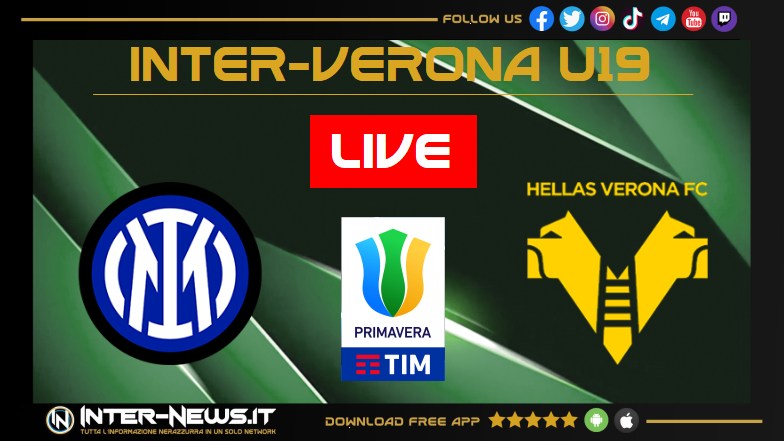 LIVE Inter-Verona Primavera 0-0: inizia la partita!