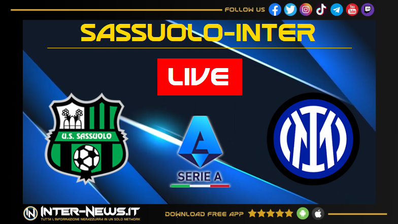 Sassuolo-Inter 1-0: finisce qui, impresa dei neroverdi (LIVE)