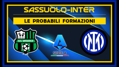Sassuolo-Inter | Probabili formazioni Serie A