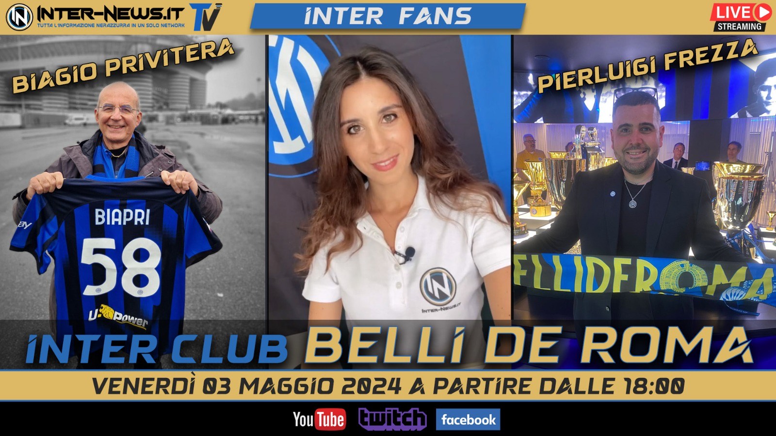 Copertina Inter Fans 3 maggio 2024