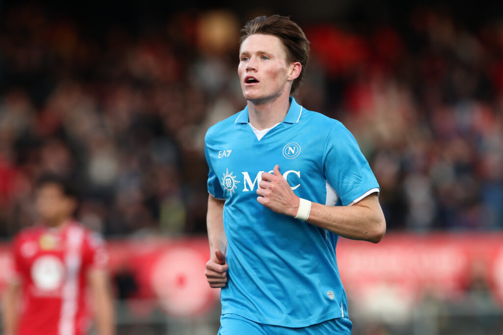 Parma Napoli, Conte non ha dubbi: la scelta su McTominay Parma Napoli, Conte non ha dubbi: la scelta su McTominay